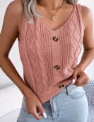 Leisure Lingjie Jet Flower Top Resort Knitting Sweed Girl